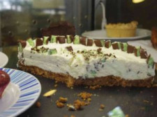 Cakes in the café in An tSean Bheairic, Falcarragh Visitor Centre, County Donegal, Ireland