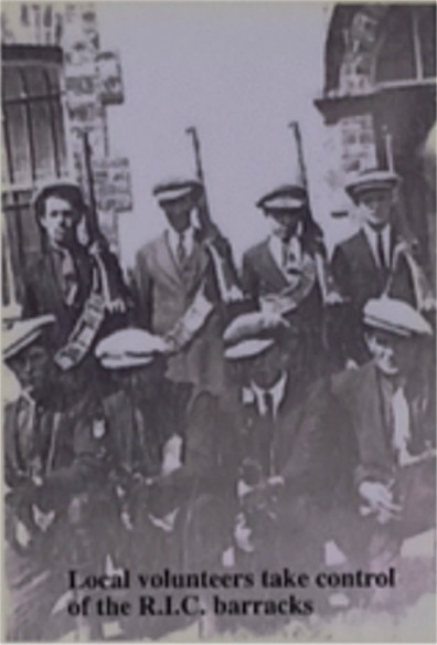 Local volunteers take control of the R.I.C. barracks - History of An tSean Bheairic, The Old Barracks, Falcarragh, County Donegal, Ireland