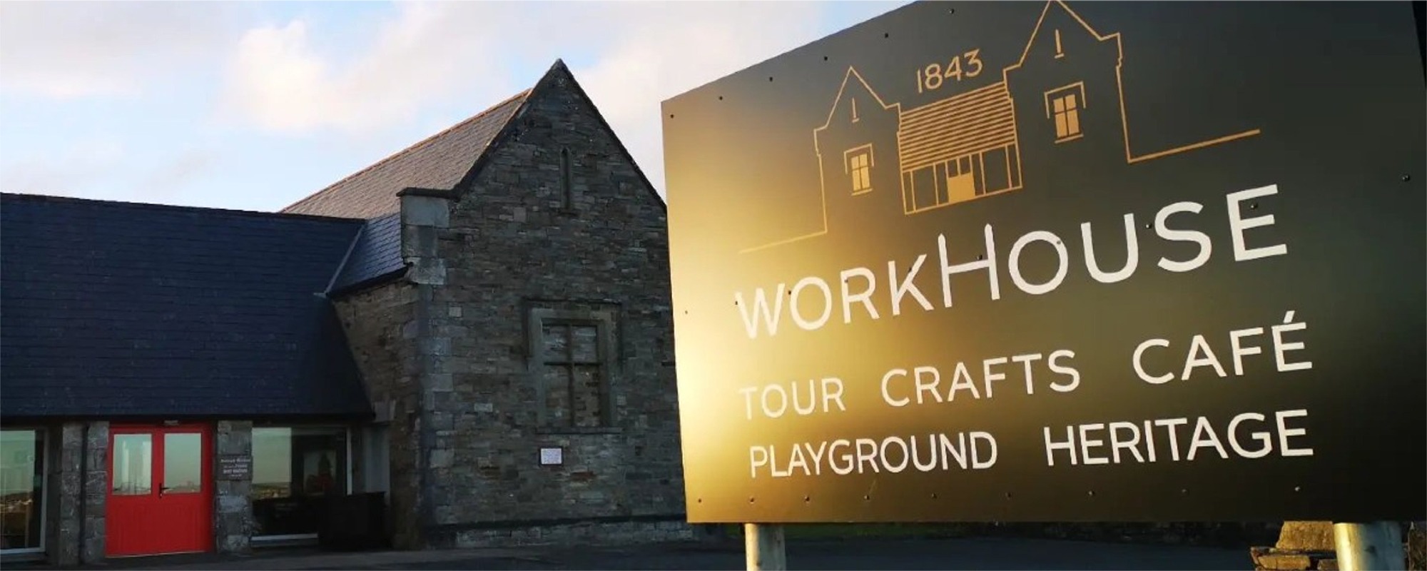 Dunganaghy Workhouse museum: places to visit on holiday in An Fál Carrach, County Donegal, Ireland from An tSean Bheairic, Falcarragh Visitor Centre
